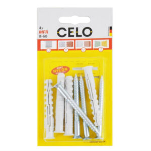 CELO Műanyag dübel MFR 8-60 SB TX (4 db)