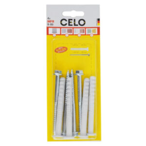 CELO Műanyag dübel MFR 8-80 FB SSKS (4 db)