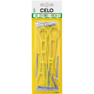 CELO BTL nagy teherbírású T elem gipszkartonhoz + M8 x 60 metrikus csavar (2 db)