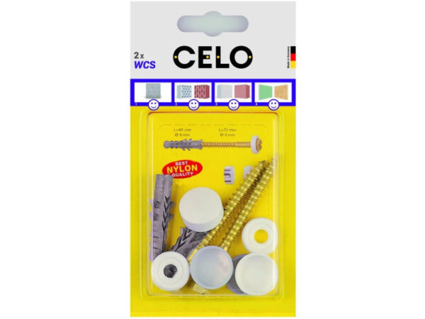 CELO WC rögzítő készlet AZ8 SKS
