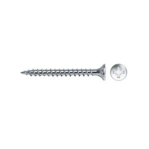 CELO VELOX faforgácslap csavar 2,5 x 20 mm, végig menetes, PZ, fehér cink (300 db)