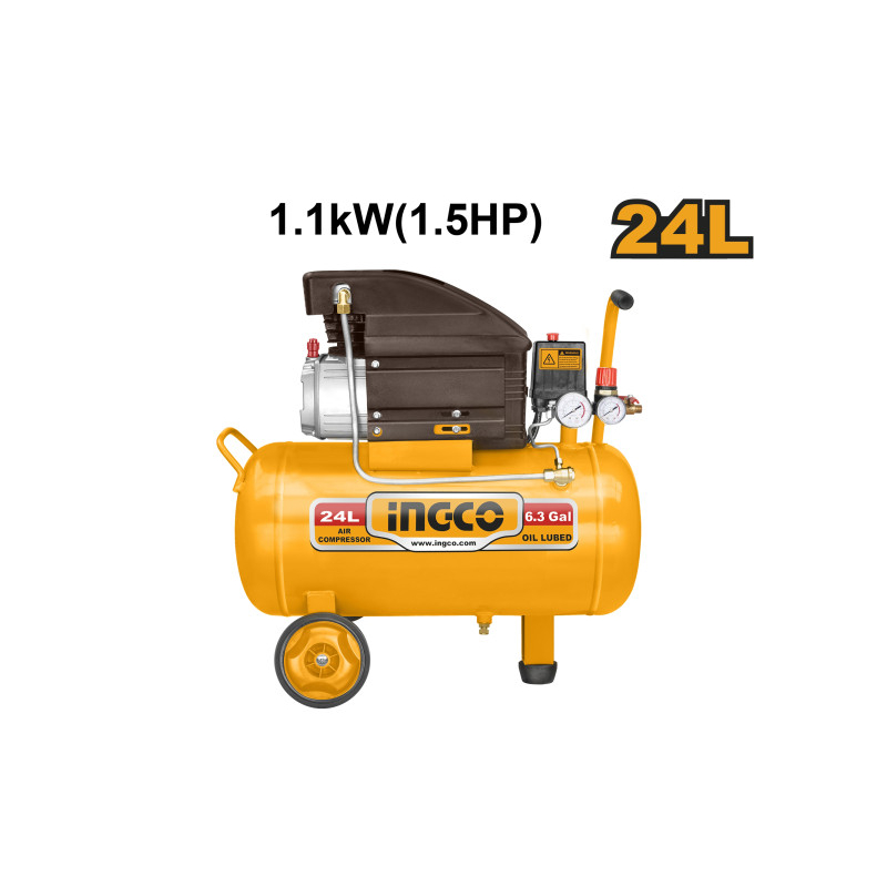 INGCO Kompresszor 1,1 kW 24 liter