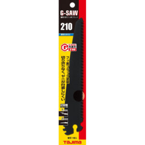 TAJIMA G-Saw Húzófűrészlap 210 mm 3,00 mm / 9TPI fluorin bevonatos