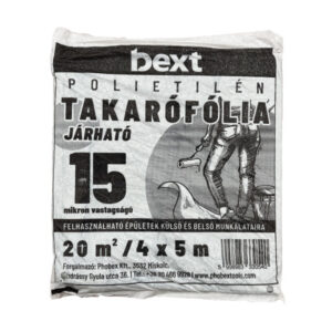 BEXT Takarófólia 20 m2 (4 x 5 m) "járható"