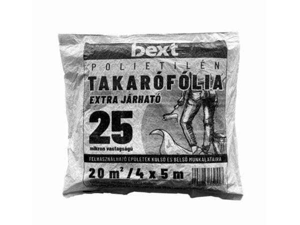 BEXT Takarófólia 20 m2 (4 x 5 m) "extra-járható"