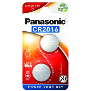 PANASONIC CR2016 lítium gombelem 3 V (2 db)
