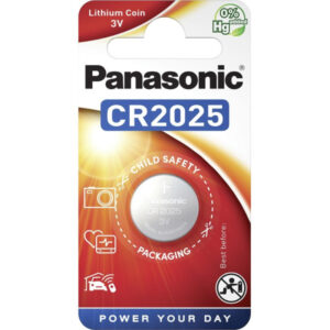 PANASONIC CR2025 lítium gombelem 3 V