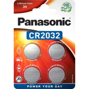 PANASONIC CR2032 lítium gombelem 3 V (4 db)