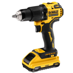 DEWALT Akkus ütvefúró-csavarozó 18 V szénkefe nélküli (2 x 3,0 Ah akku + töltő + TSTAK) DCD709L2T