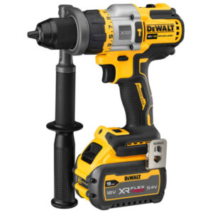 DEWALT Akkus ütvefúró-csavarozó 18V szénkefe nélküli 67/126 Nm (1 x 9,0 Ah akku + töltő) DCD999X1