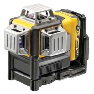 DEWALT Akkus keresztlézer 3 × 360° 10,8-12 V (zöld) (1 x 2,0 Ah akku + töltő) DCE089D1G