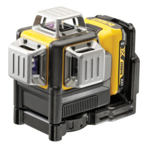 DEWALT Akkus 3 síkú lézer 10,8-12 V (piros) (1 x 2,0 Ah akku + töltő) DCE089D1R