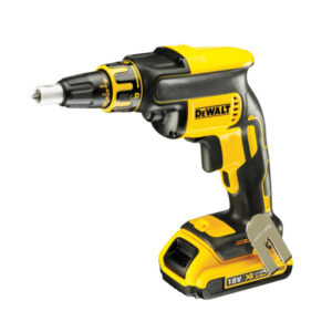 DEWALT Akkus gipszkarton csavarbehajtó 18 V szénkefe nélküli (2 x 2,0 Ah akku + töltő) DCF620D2