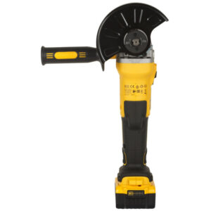 DEWALT Akkus sarokcsiszoló 125 mm 18 V szénkefe nélküli (3 x 5,0 Ah akku + töltő + TSTAK) DCG405P