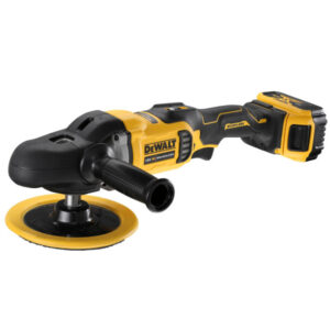DEWALT Akkus polírozó 18 V (2 x 5,0 Ah akku + töltő) DCM849P2