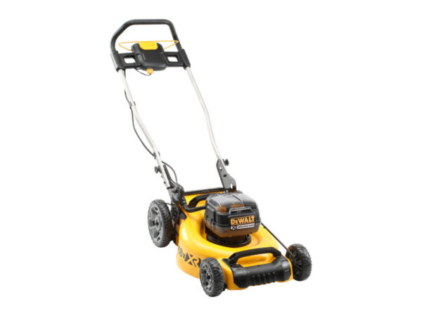 DEWALT Akkus fűnyíró 2 x 18 V (2 x 5,0 Ah akku + töltő) DCMW564P2