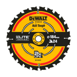 DEWALT EXTREME Fűrésztárcsa fához 184 x 16 x 1,65 mm / 24T