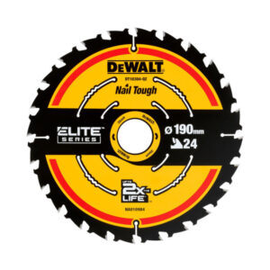 DEWALT EXTREME Fűrésztárcsa fához 190 x 30 x 1,65 mm / 24T
