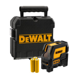 DEWALT Önbeálló kereszt és pontlézer 3 x AA DW0822