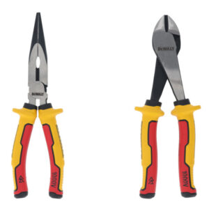 DEWALT Fogó készlet 2 részes 1000 V-ig szigetelt (lézerrel edzett)