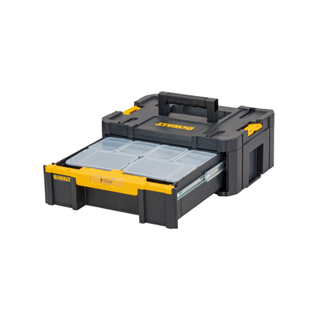 DEWALT TSTAK Fiókos organiser 430 x 315 x 175 mm 9L-7,5kg/fiók
