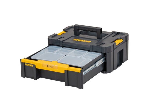 DEWALT TSTAK Fiókos organiser 430 x 315 x 175 mm 9L-7,5kg/fiók