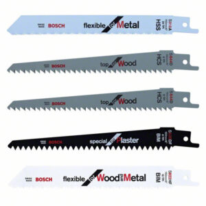 BOSCH Szablyafűrészlap készlet 5 részes 150 mm (fém-fa-gipszk.)