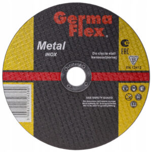 GERMAFLEX Vágókorong fémre 115 x 1,0 x 22,2 mm inox