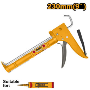 INGCO Kittkinyomó pisztoly 230 mm erősített