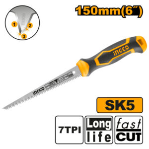 INGCO Gipszkarton fűrész 150 mm