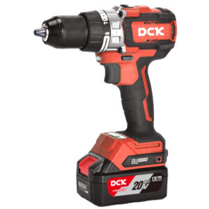 DCK Akkus ütvefúró-csavarozó 160 Nm 20V (2 x 5,0 Ah akku + töltő)