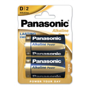 PANASONIC D/góliát tartós alkáli elem 1,5 V (2 db)