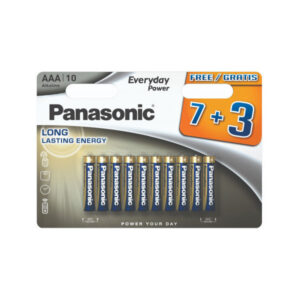 PANASONIC AA/ceruza tartós alkáli elem 1,5 V (10 db)
