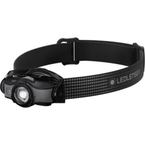 LEDLENSER Akkus LED fejlámpa MH5 outdoor 400 lm / 180 m 1x14500 Li-ion, fekete/szürke
