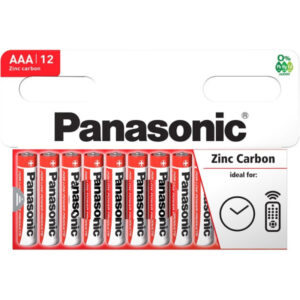 PANASONIC AAA/mikro cink-mangán tartós elem 1,5 V (12 db)