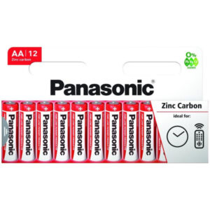 PANASONIC AA/ceruza cink-mangán tartós elem 1,5 V (12 db)