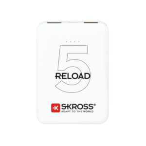 SKROSS Powerbank 5000 mAh USB kábellel két kimenettel