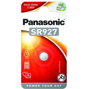 PANASONIC SR927 ezüstoxid gombelem 1,55 V