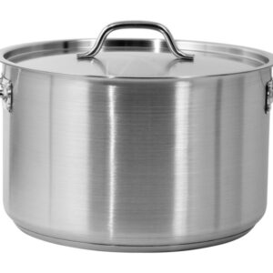 YATO GASTRO Lábas fedővel 22,4 liter 360 x 220 mm inox