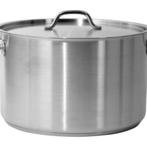 YATO GASTRO Lábas fedővel 31,4 liter 400 x 250 mm inox