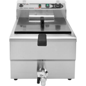 YATO GASTRO Asztali olajsütő 12 liter 5000 W leeresztőcsappal