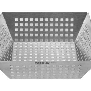 YATO GASTRO Grillkosár 260 x 220 x 70 mm inox