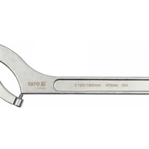 YATO Állítható csapos körmös kulcs 120-180 mm / 470 mm CrV