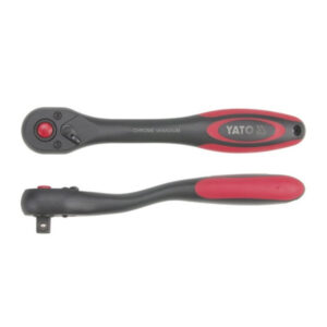 YATO Racsnis hajtószár 1/4" 144 mm 72T hajlított szár CrV