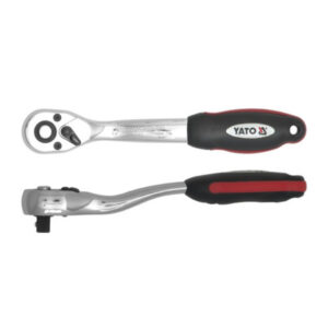 YATO Racsnis hajtószár 1/4" 145 mm 72T hajlított szár CrV