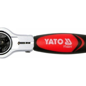 YATO Racsnis hajtószár 1/4" 72T 115 mm forgó fejes CrV