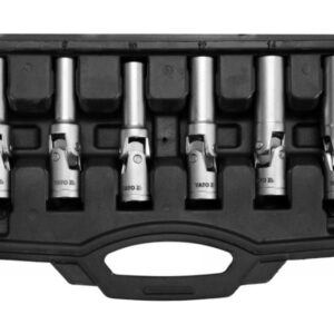 YATO Csuklós izzítógyerta-kulcs 6 részes 3/8" CrV