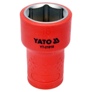 YATO Szigetelt dugókulcs 3/8" 18 mm 1000 V CrV