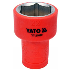 YATO Szigetelt dugókulcs 3/8" 22 mm 1000 V CrV