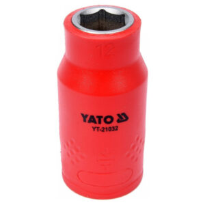 YATO Szigetelt dugókulcs 1/2" 12 mm 1000 V CrV
